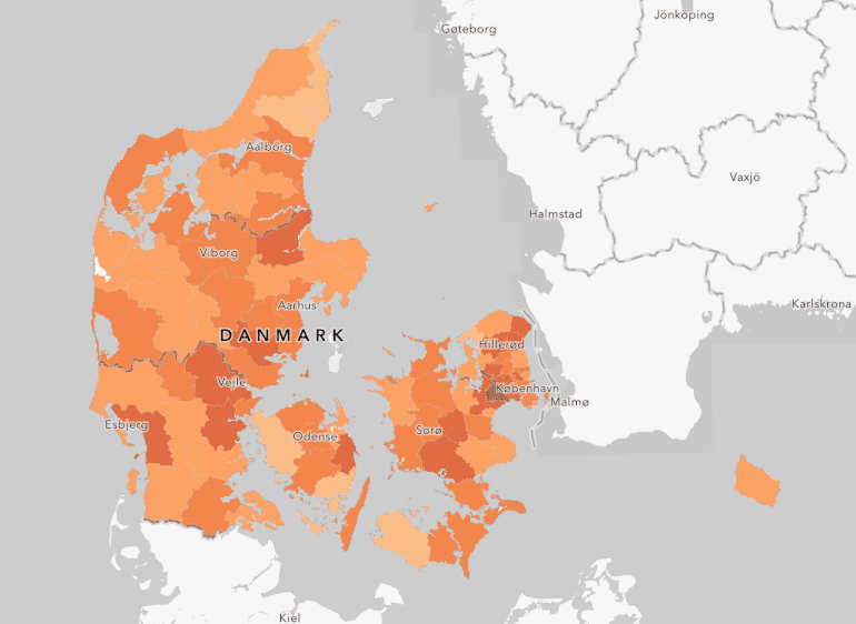 Nu stiger kommunernes smittetal - på papiret