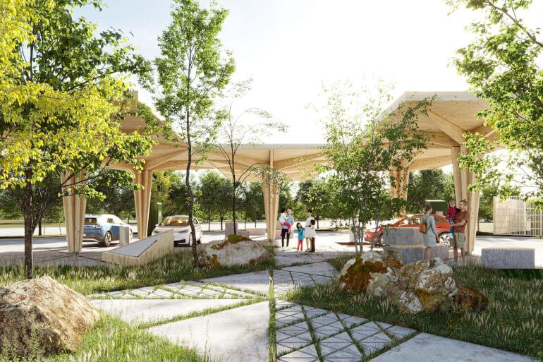 Danmarks største lynladestation på vej i Odense