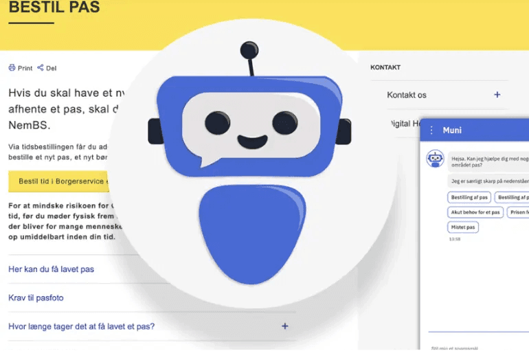 Chatbotten Muni vinder digital pris