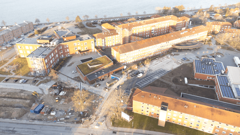 Sygehusbyggeri på Nykøbing F. Sygehus udskydes