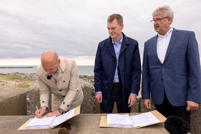 Midtjylland har underskrevet kontrakt med entreprenør om oprensning af Høfde 42