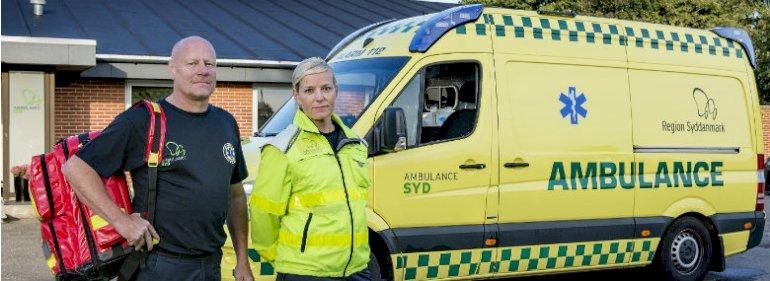 Nu er der snart reddere nok til de syddanske ambulancer