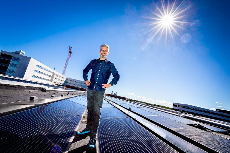 Emissionsfrit byggeri i Vanløse og et hospitalstag dækket af solceller