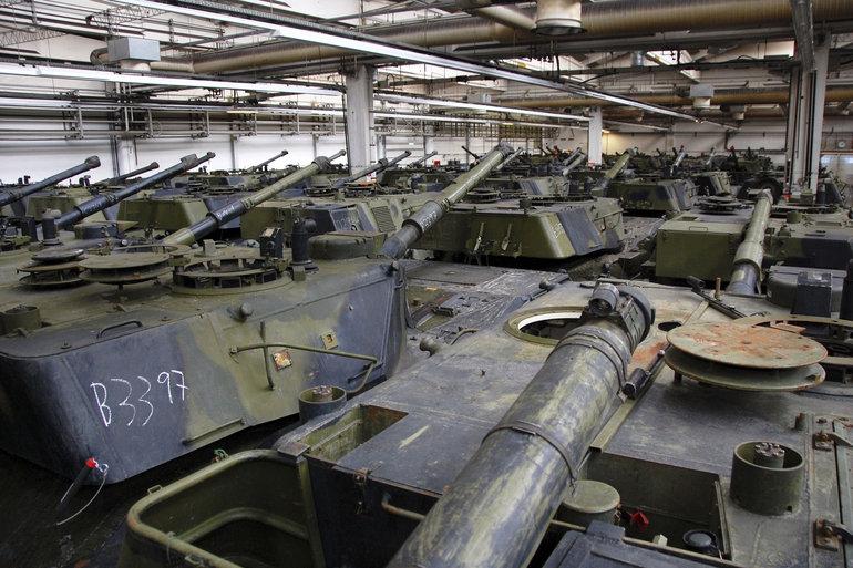 Danmark donerer sine aflagte kampvogne til Ukraine