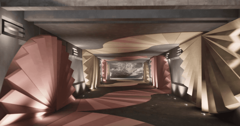 Esbjerg vil bruge en million kroner på et kunstprojekt i en tunnel